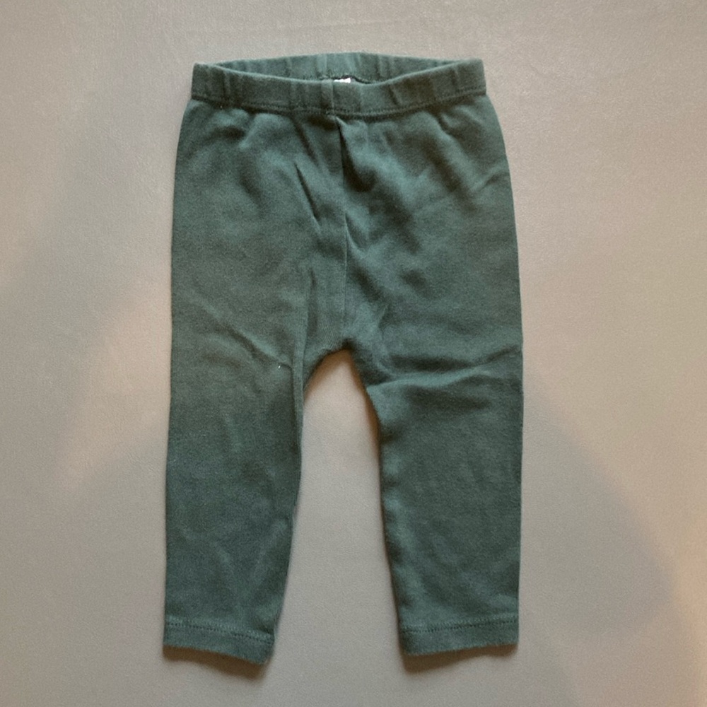 Hanna Andersson Green leggings 70